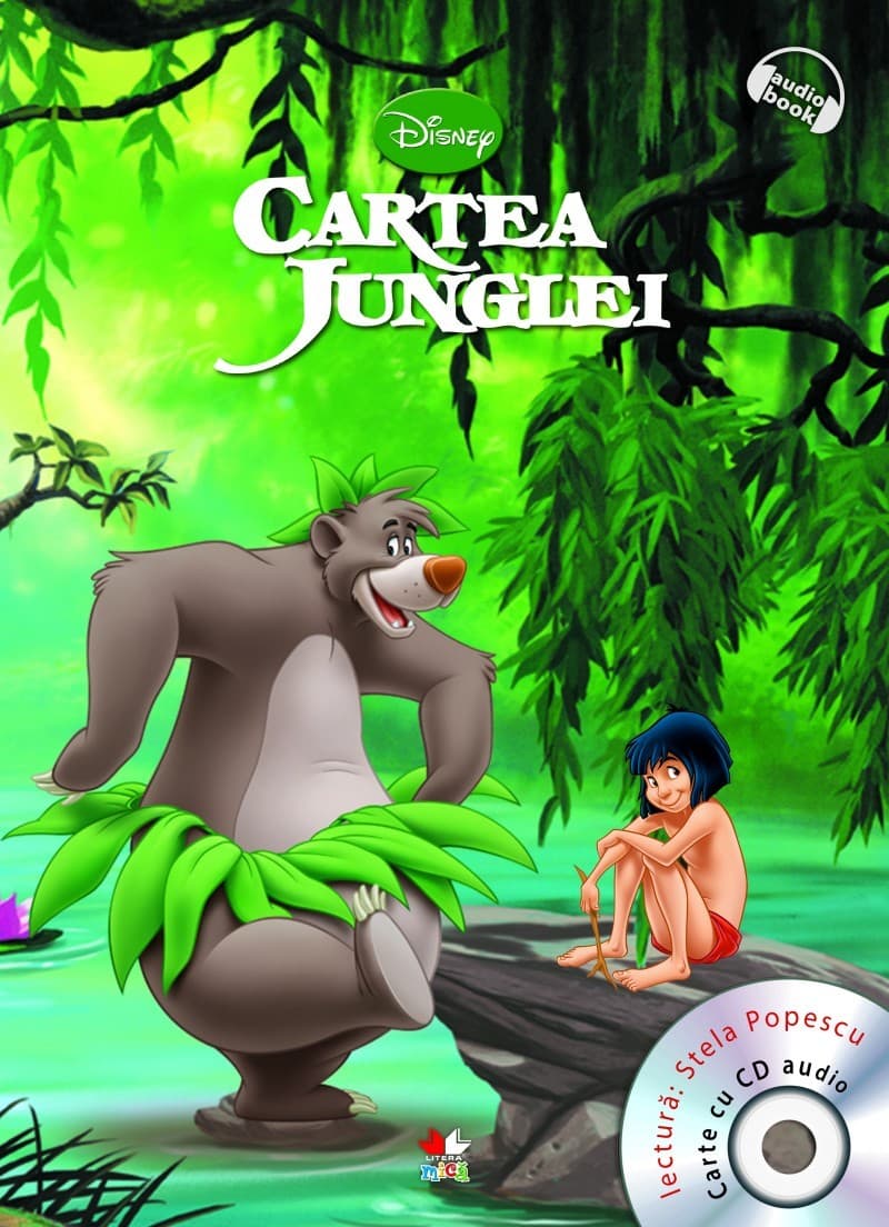 adjust hay Nationwide Cartea Junglei - Carte si audiobook Disney