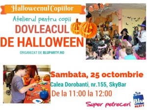 Activitati pentru copii in weekendul de Halloween