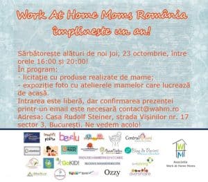 intalnirea mamicilor WAHM Romania