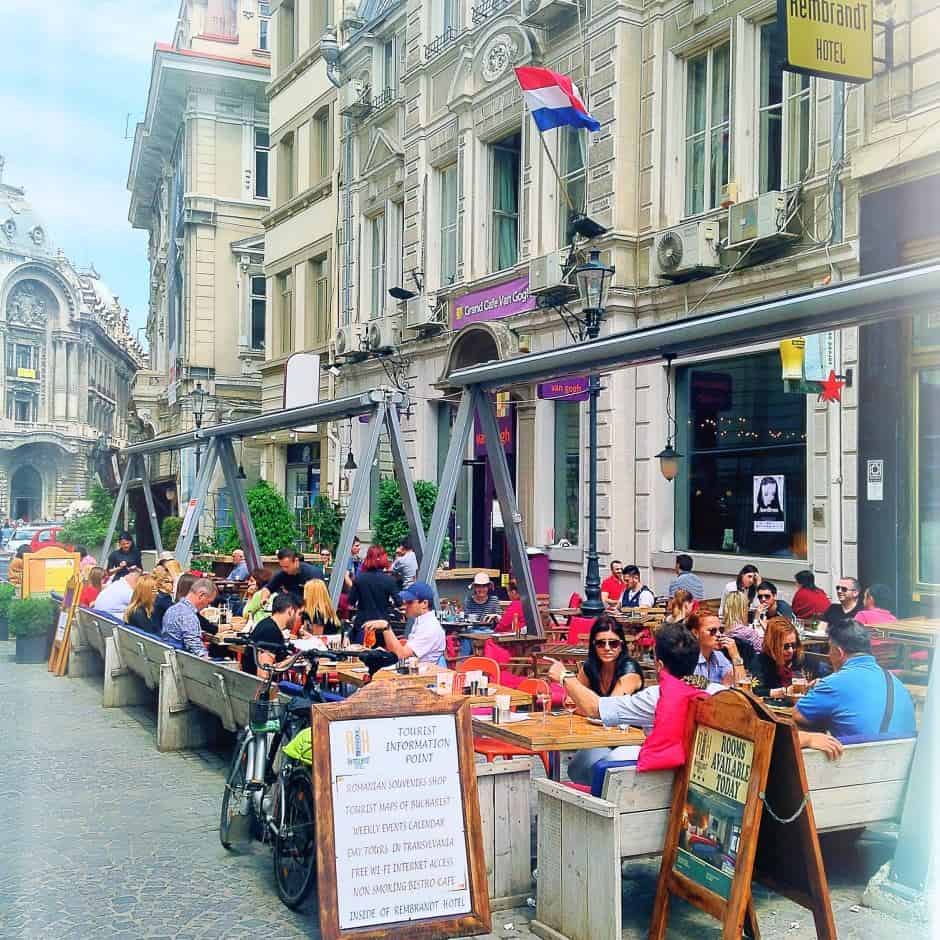 Grand Cafe Van Gogh restaurant cu loc de joaca sector 3 terasa centrul vechi