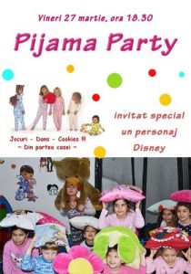 petrecere pijamale