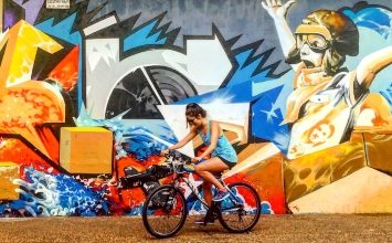 Unde Ieşim cu Copilul Azi fata bicicleta graffiti gokid evenimente azi