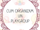 cum organizam un playgroup bebelusi