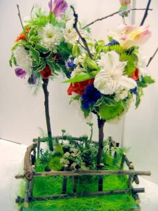 Atelier de aranjamente florale copii