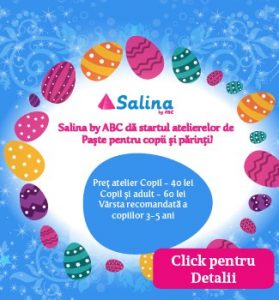 Salina by ABC da startul Atelierelor de Paște pentru copii si parinti