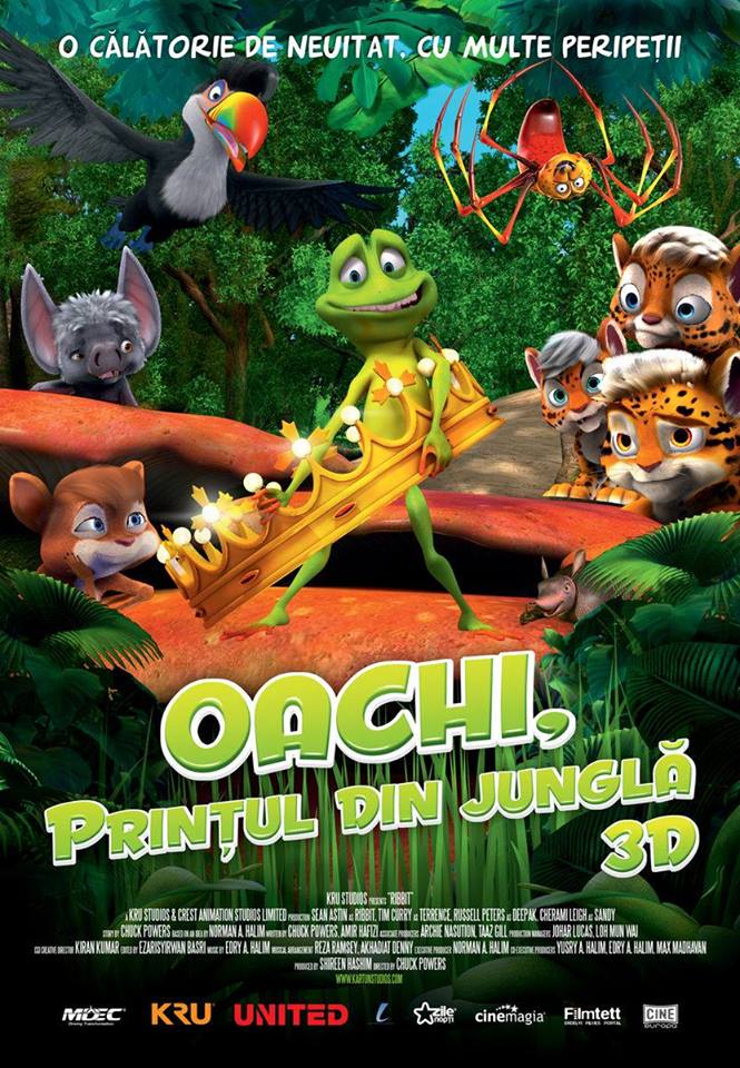 Oachi, prinţul din junglă. Film pentru copii la cinema