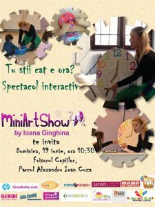 Spectacol interactiv gratuit MiniArtShow 