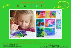 Cursuri pictura pentru copii 4-10 ani Micul Artist