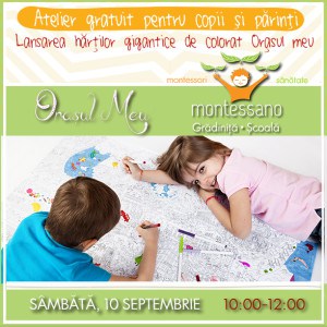 Atelier gratuit pentru copii si parinti