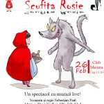 Scufita Rosie. Spectacol pentru copii de peste 2 ani la Teatropolis