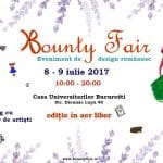 Bounty Fair - Targ si Ateliere in Aer Liber 8-9 Iulie afis