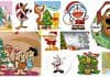 12 Desene de Craciun in Engleza cu Cele Mai Iubite Personaje Clasice de Animatie