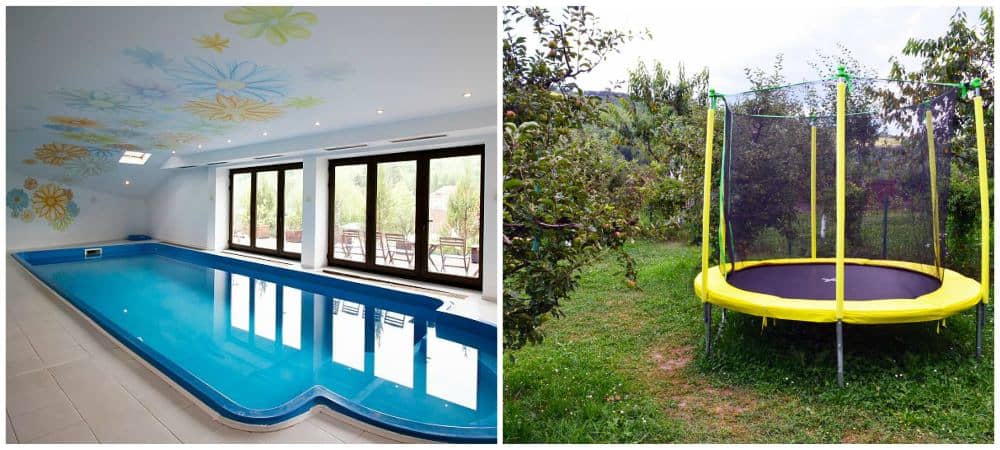 Excursii de weekend Bucuresti Ferma Club piscina