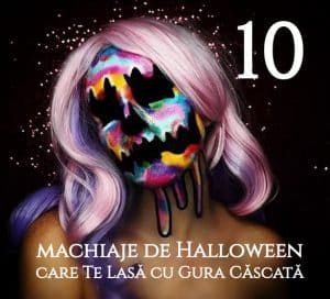 10 Machiaje de Halloween care Te Lasa cu Gura Cascata gokid
