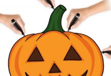 Desenam de Halloween! 10 Desene Simple pentru Copii +5 Ani