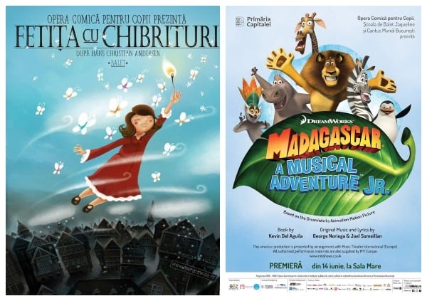Program Spectacole la Opera Comica pentru Copii 2019 fetita cu chibrituri madagascar