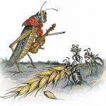 the-ants-and-the-grasshopper 140 Fabule de Esop în Engleza