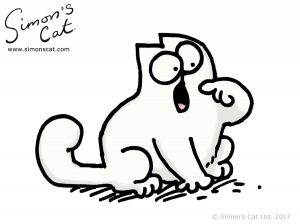 90+ Animații Geniale cu Simon's Cat cartoon black and white