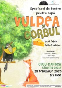 Vulpea si corbul Teatru Coquette Cluj-Napoca