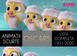 Animatii Scurte Premiate cu Oscar. Lista Completa