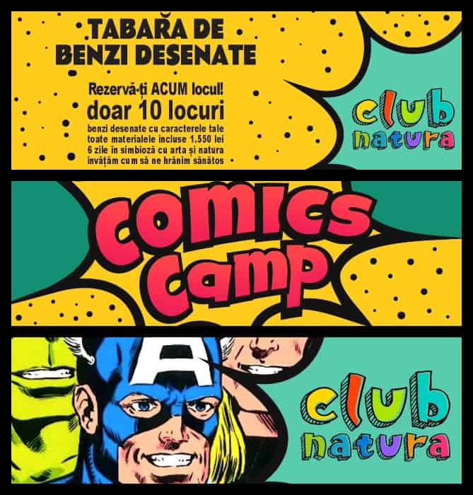 club natura comics camp