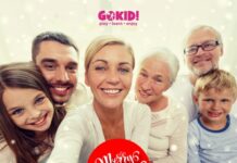 familie selfie de craciun activitati in casa logo gokid
