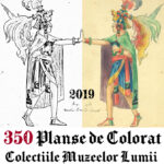 350 Planse de Colorat din Colectiile Muzeelor Lumii #ColorOurCollections 2019 gokid