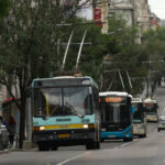 Buses of public transport - Bucharest, Romania