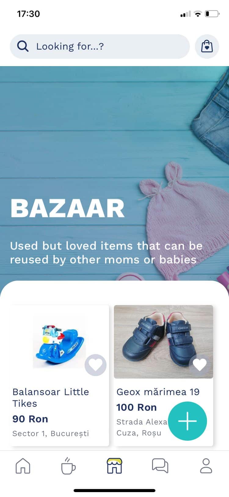 aplicatia momsi screenshot bazar