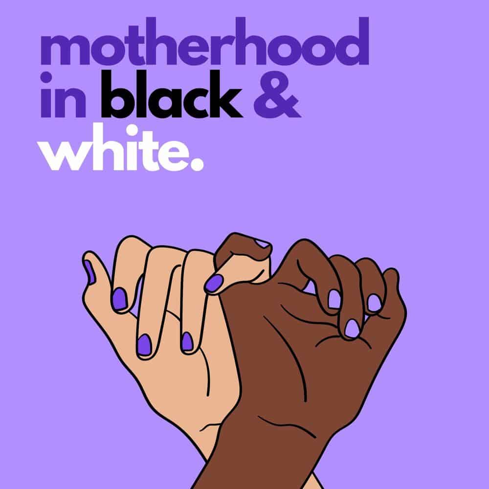 motherhood in black and white podcast parenting gokid