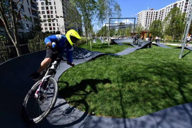 pumptrack parcul liniei