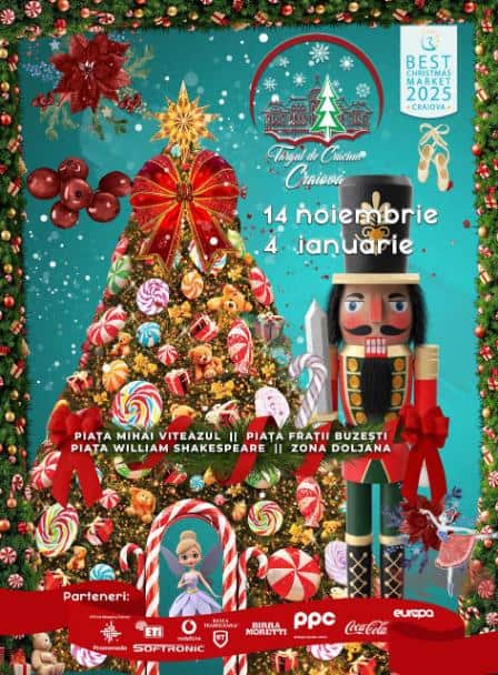 targ de craciun craiova 2025 afis