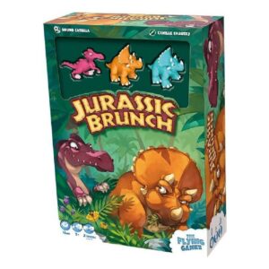 jurassic brunch cutie board game 15 minute 2 jucatori minim 8 ani