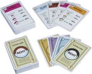 monopoly deal carti board game 15 minute 2 jucatori minim 8 ani