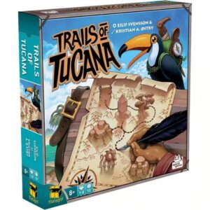 trails of tucana cutie board game 15 minute 2 jucatori minim 8 ani