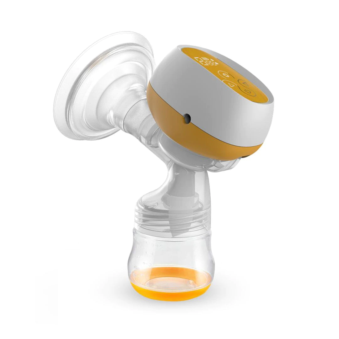 Pompa de san electrica Doopser™ DPS-005 Premium, cu acumulator si biberon cu senzor de temperatura , LED touch screen , stimulare (masaj) si extragere , zgomot redus