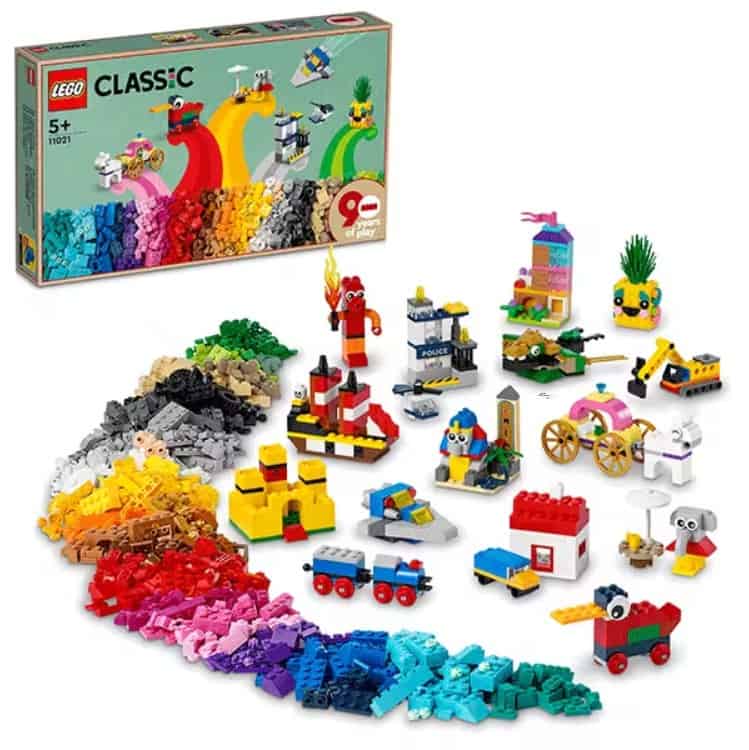 LEGO® Classic - 90 de ani de joaca 11021, 1100 piese