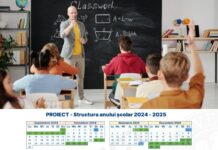 proiect structura an scolar 2024 - 2025