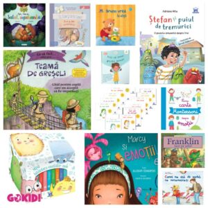 Carti despre Emotii pentru Copii Mici gokid