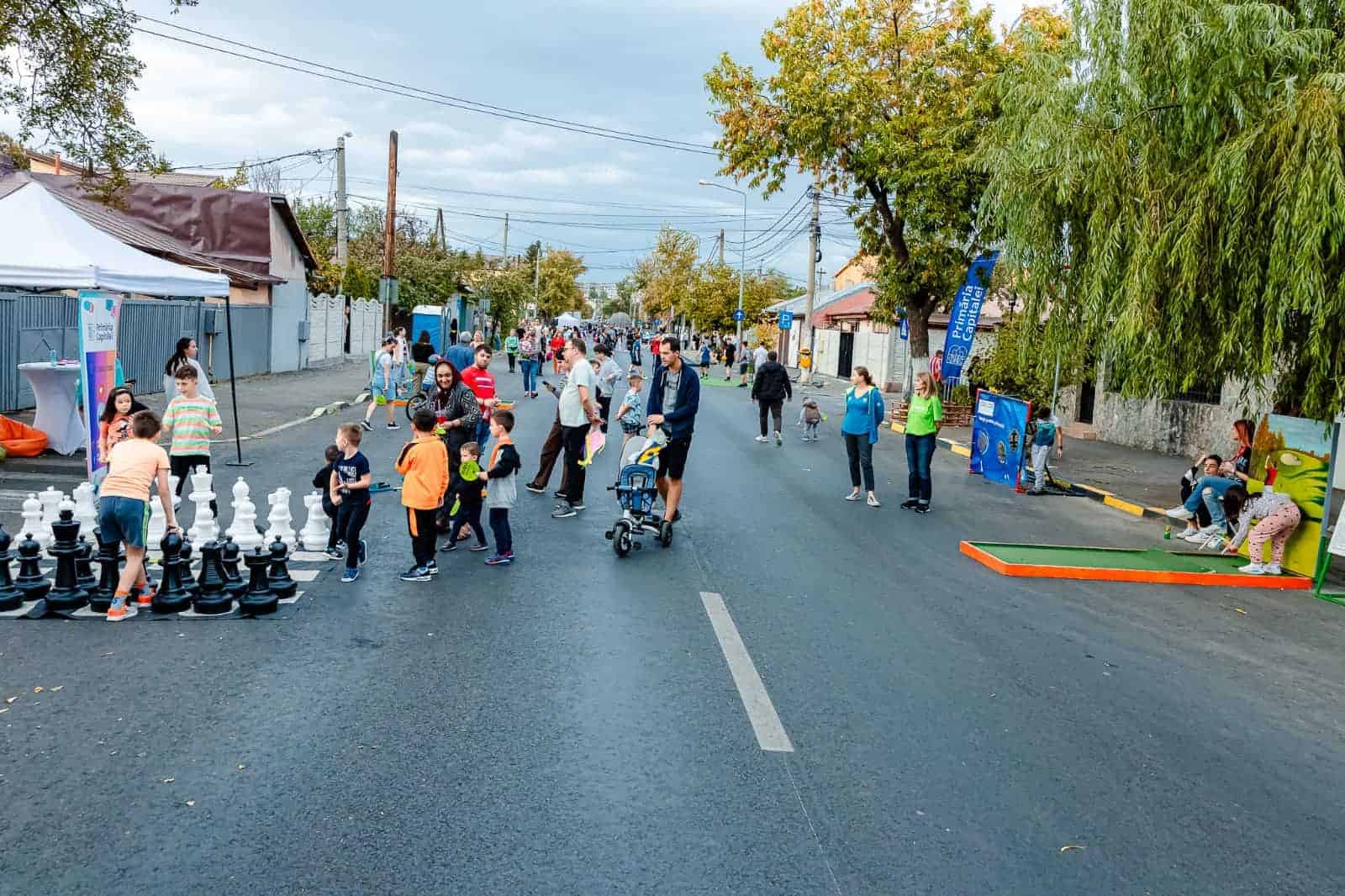 what to do with kids in Bucharest Open Streets Sector 5