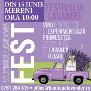 festivalul lavandei mereni 2024