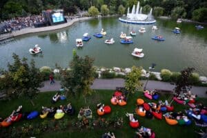 cinema sub stele parcul drumul taberei bucuresti