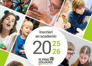 Cursuri de Limba Engleză pentru Copii 2025-2026 la Flying Colours
