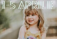 evenimente copii 1-5 aprilie 2026