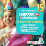 sarbatorim 15 ani de Gymboland