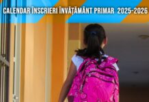 calendar inscrieri invatamant primar 2025-2026