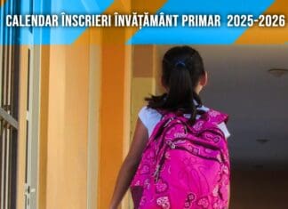 calendar inscrieri invatamant primar 2025-2026