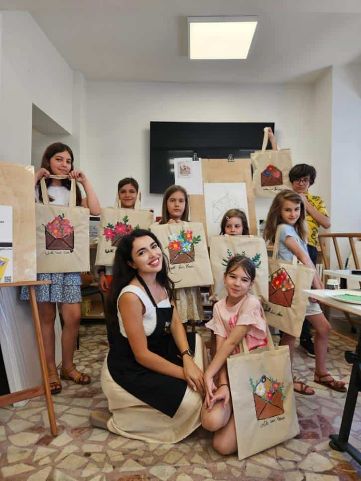 Cursuri de pictura desen copii PictorShop grup