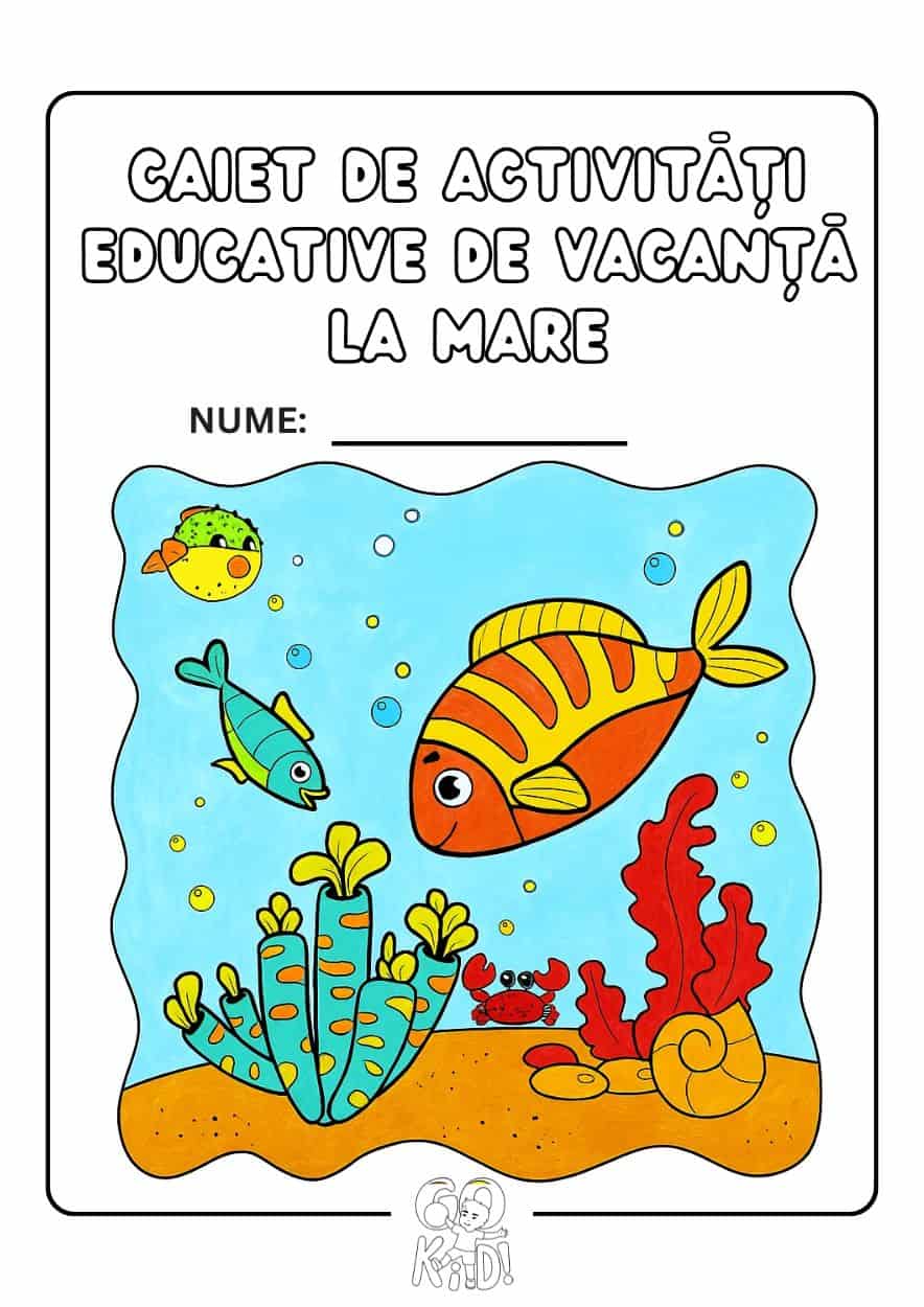 Caiet de activitati educative la mare