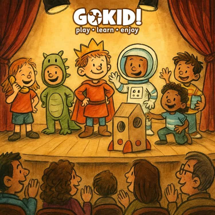 curs de teatru actorie pentru copii scena